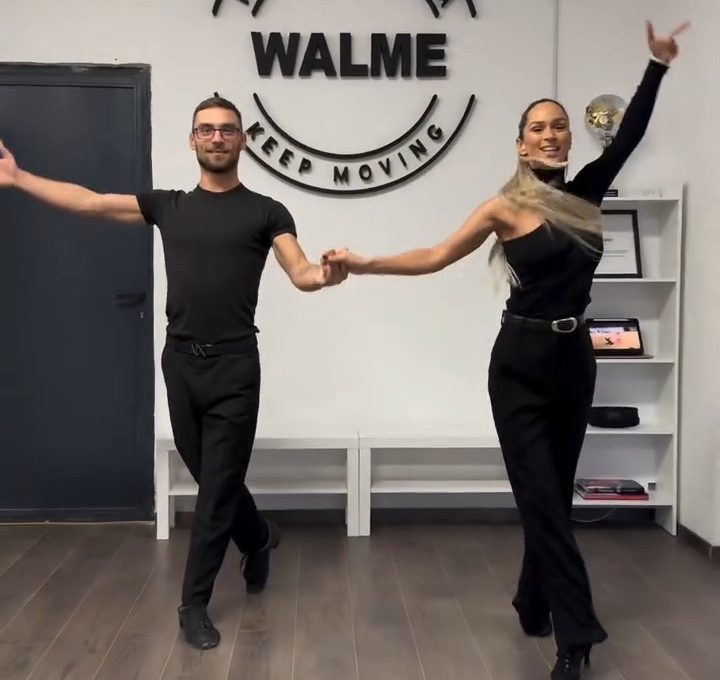 Tina Walme, Alan Walme, plesni partneri, plesna škola Walme, ljubav prema plesu, braća i sestre, plesne medalje, plesna obitelj, plesna karijera, otvaranje plesne škole