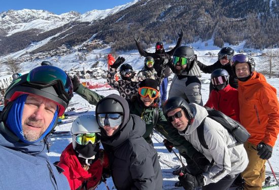 Viktorija Rađa, Dino Rađa, Livigno, skijanje, Carosello 3000, 25 godina Livigna, zimska čestitka, skijalište, Top Of The Mountain, obitelj na skijanju, prijatelji