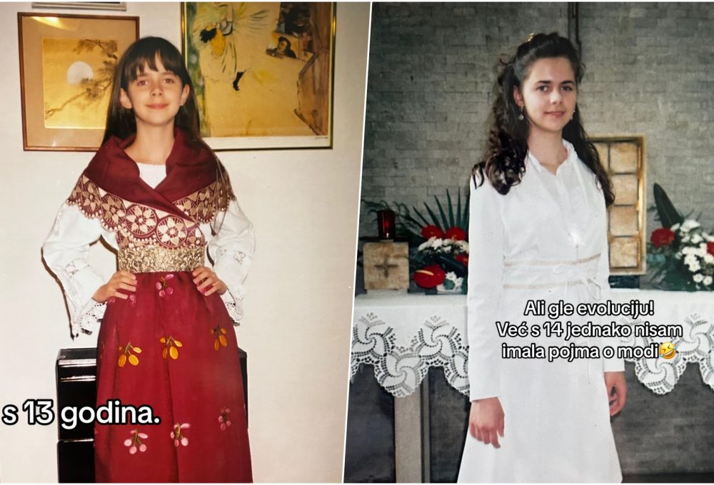 Antonia Ćosić, fotke iz prošlosti