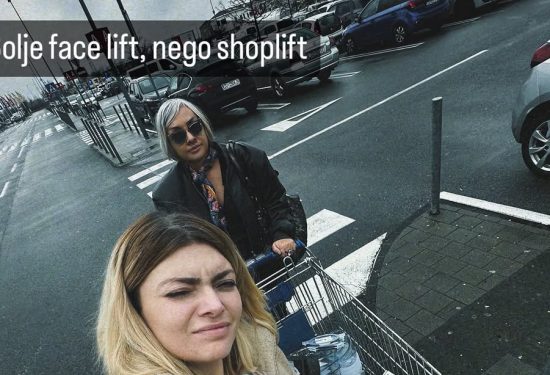 Ella Dvornik, Danijela Dvornik, face lifting, natečeno lice, shopping