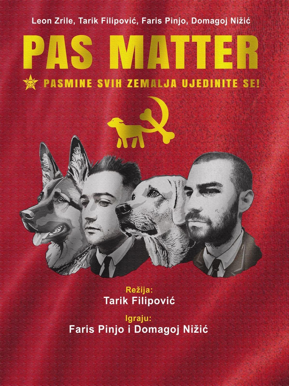 PAS MATTER, Domagoj Nižić, Faris Pinjo, predstava, Tarik Filipović