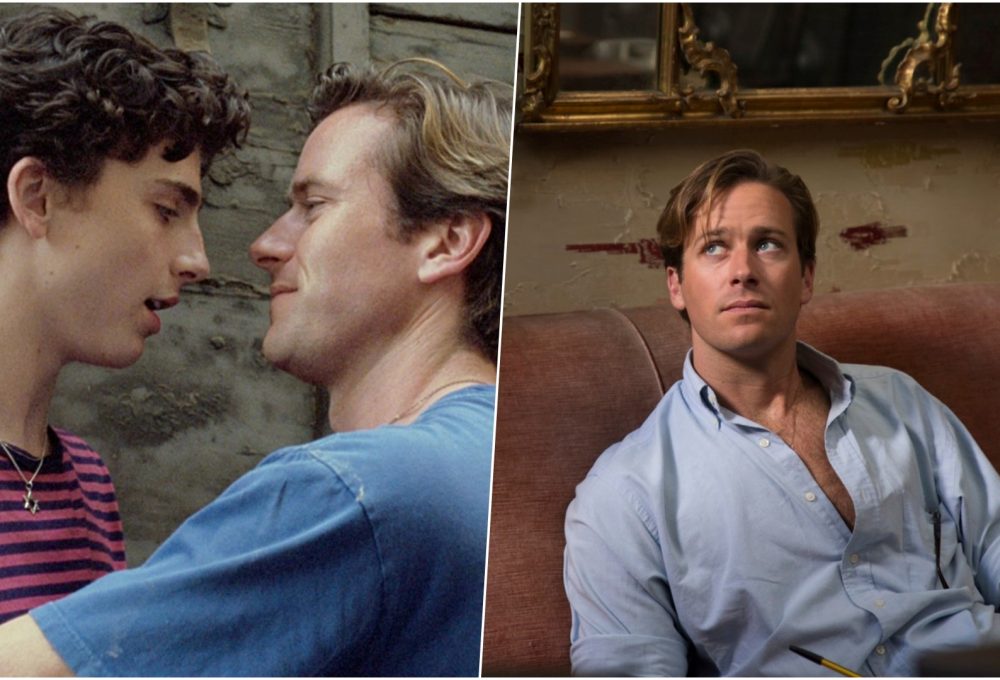 Armie Hammer, Call Me By Your Name, gay iskustvo, homoseksualni seks