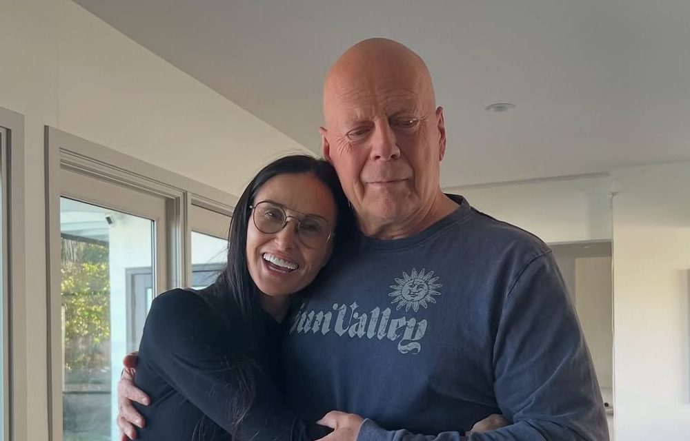 Demi Moore čestitala 70. rođendan Bruceu Willisu Hello Magazine Croatia