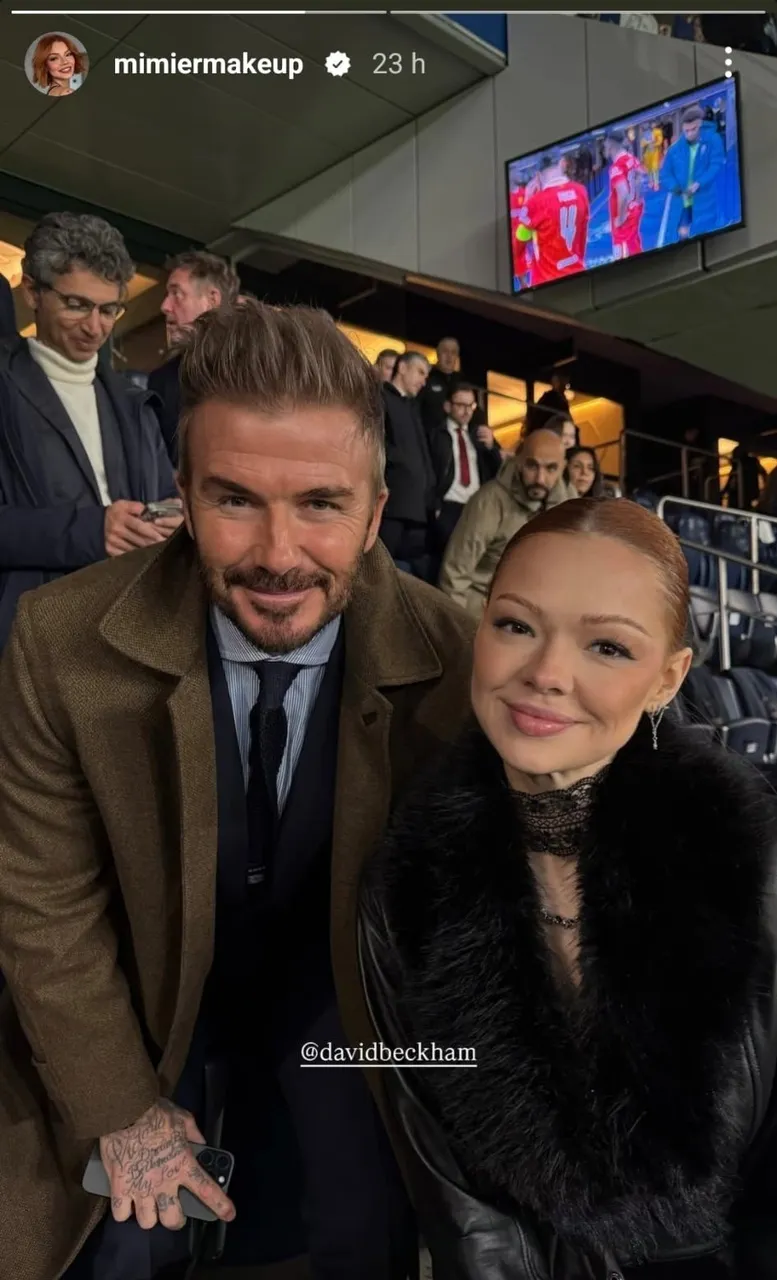 Mirta Miler, David Beckham, TikTok influencerica, mimiermakeup, susret s Beckhamom, hrvatska influencerica