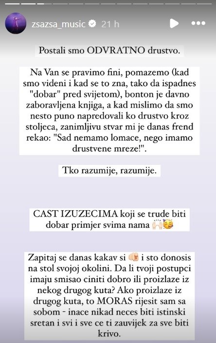 Zsa Zsa Hello Magazin Croatia