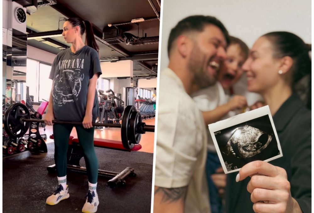 Cindy Šoštarić vježba trudna