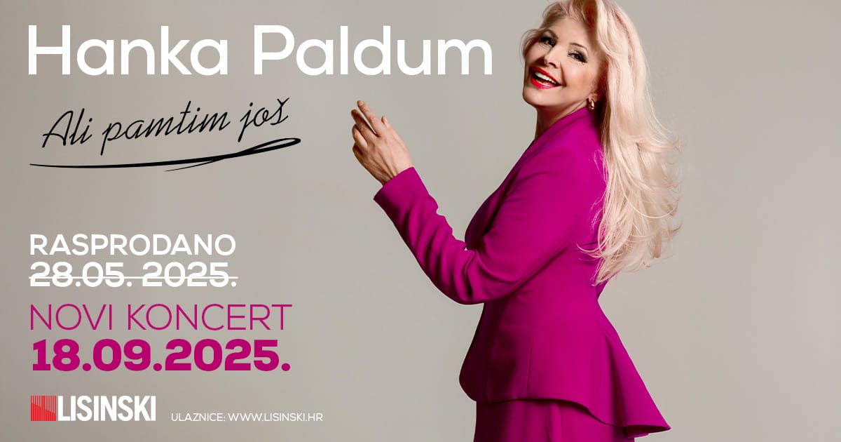 Hanka Paldum koncert u Lisinskom Hello Magazine Croatia