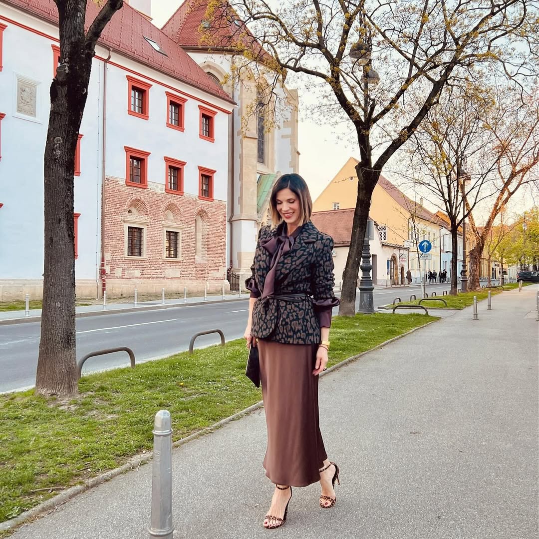 Bojana gregorić vejzović hello magazine hrvatska croatia leopard uzorak