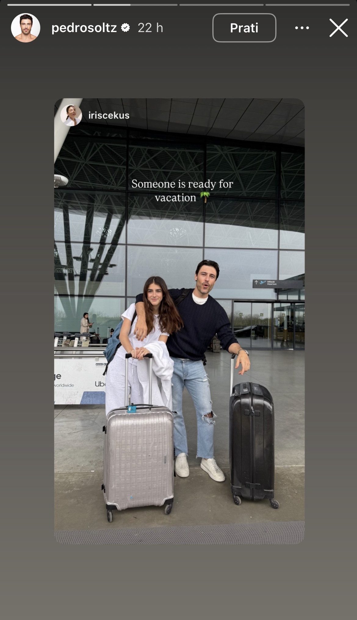 Pedro Soltz i kćer u Dubaiu