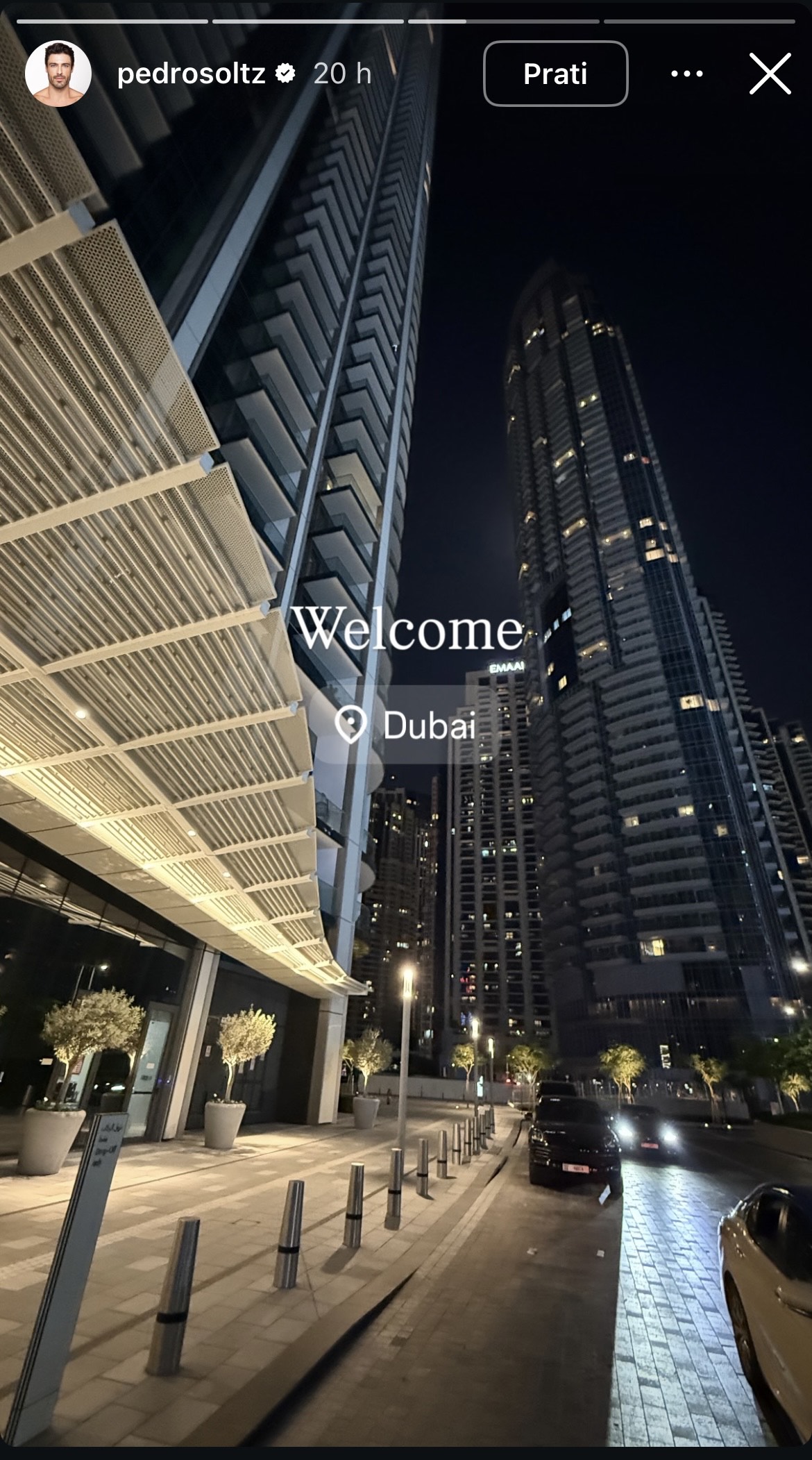 Pedro Soltz i kćer u Dubaiu