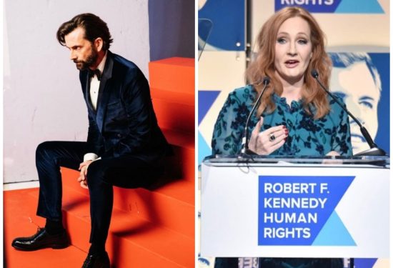 J.K. Rowling i david tennant