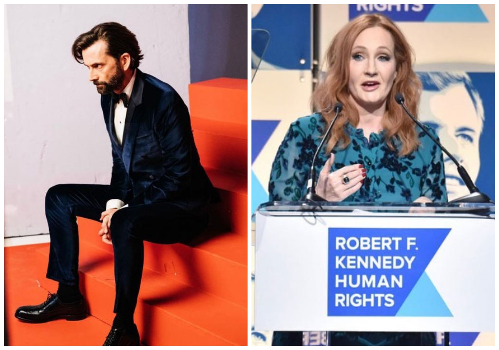 J.K. Rowling i david tennant