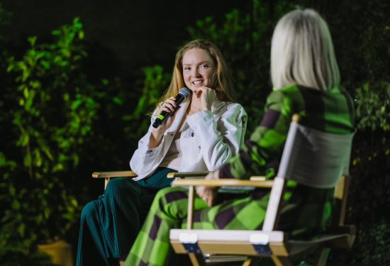 Lily Cole_Greencajt festival Hello Magazine Croatia