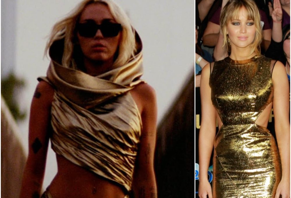 miley cyrus jennifer lawrence