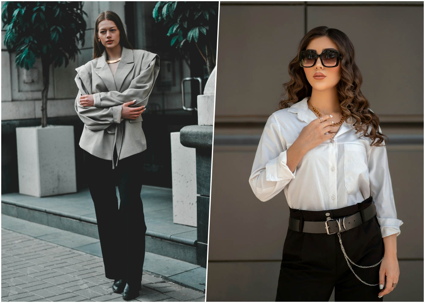 poslovni look