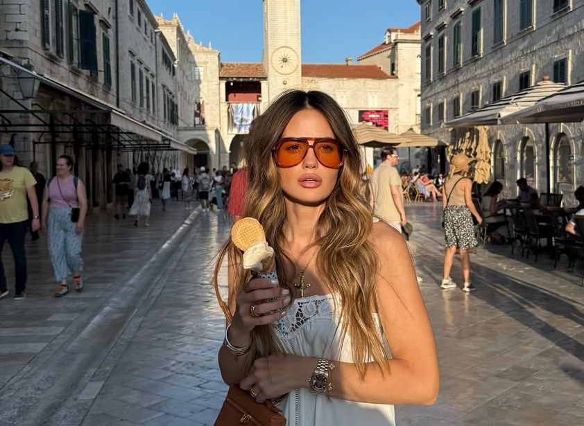 Adriana Ćaleta-Car nosi savršen model s heklanim detaljima