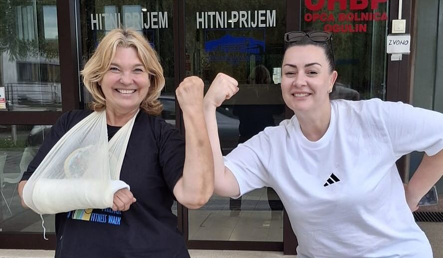 Karmela Vukov-Colić slomila ruku na snimanju Hello Magazin Croatia