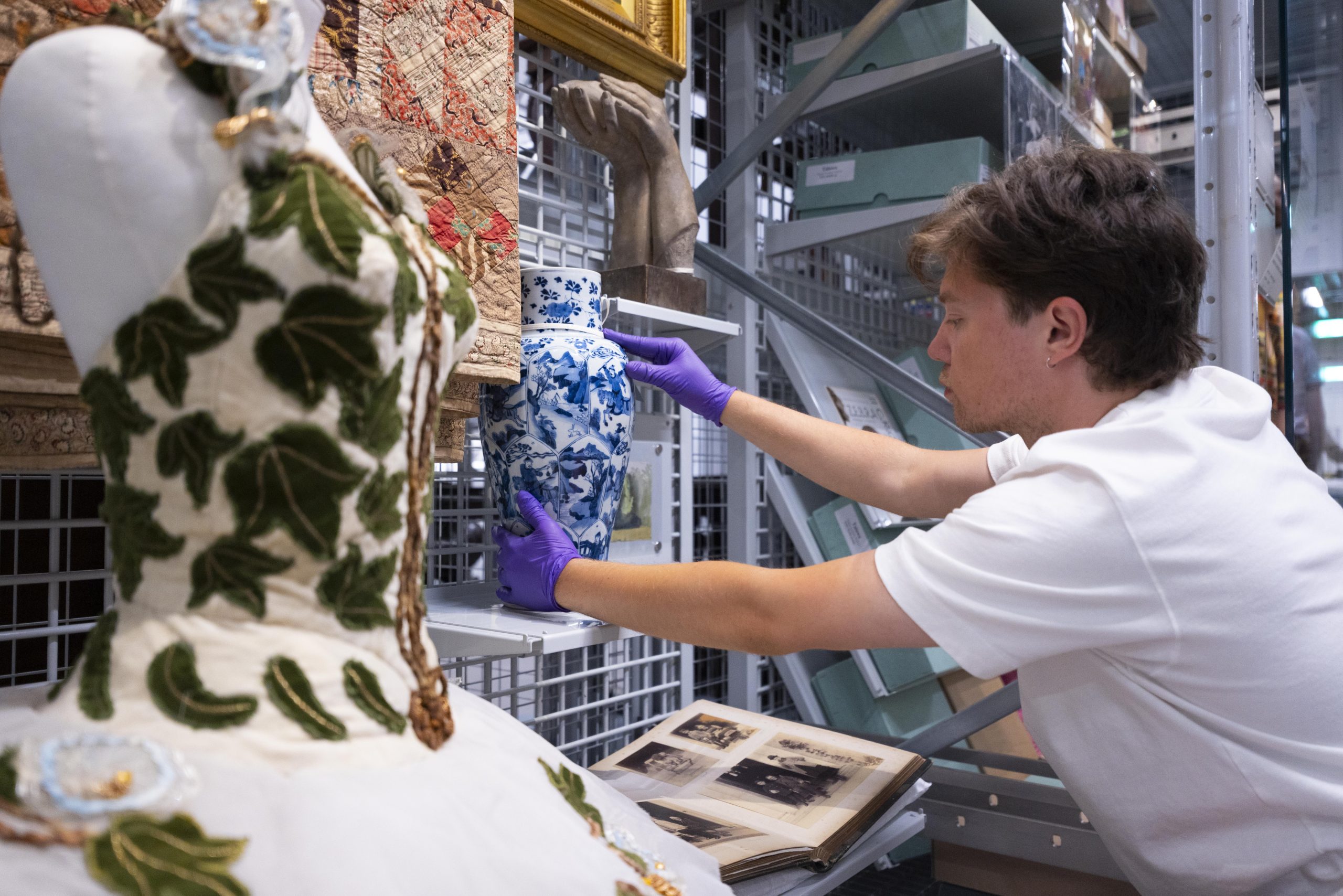 The Princess of Wales curates display at V&A East Storehouse