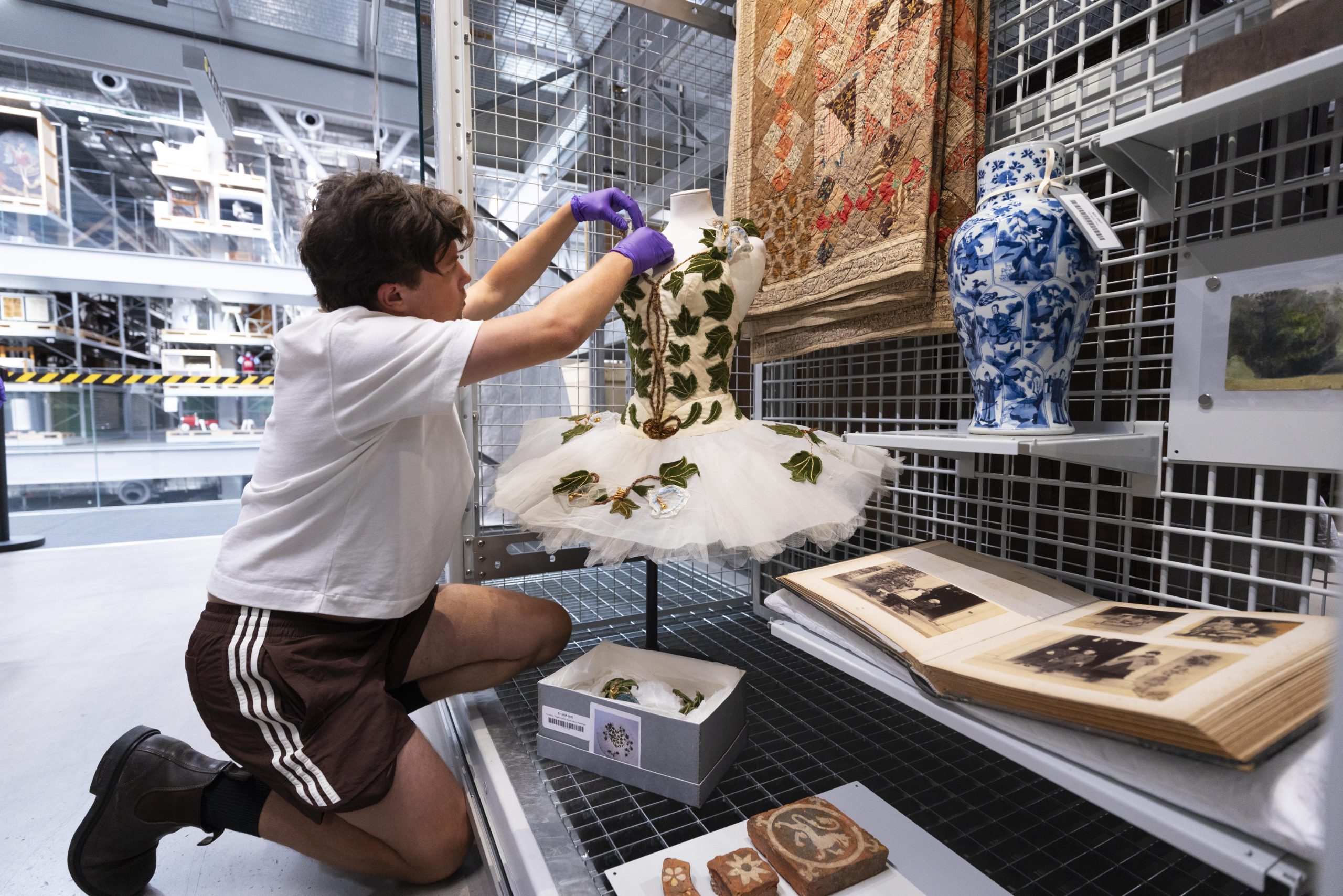 The Princess of Wales curates display at V&A East Storehouse