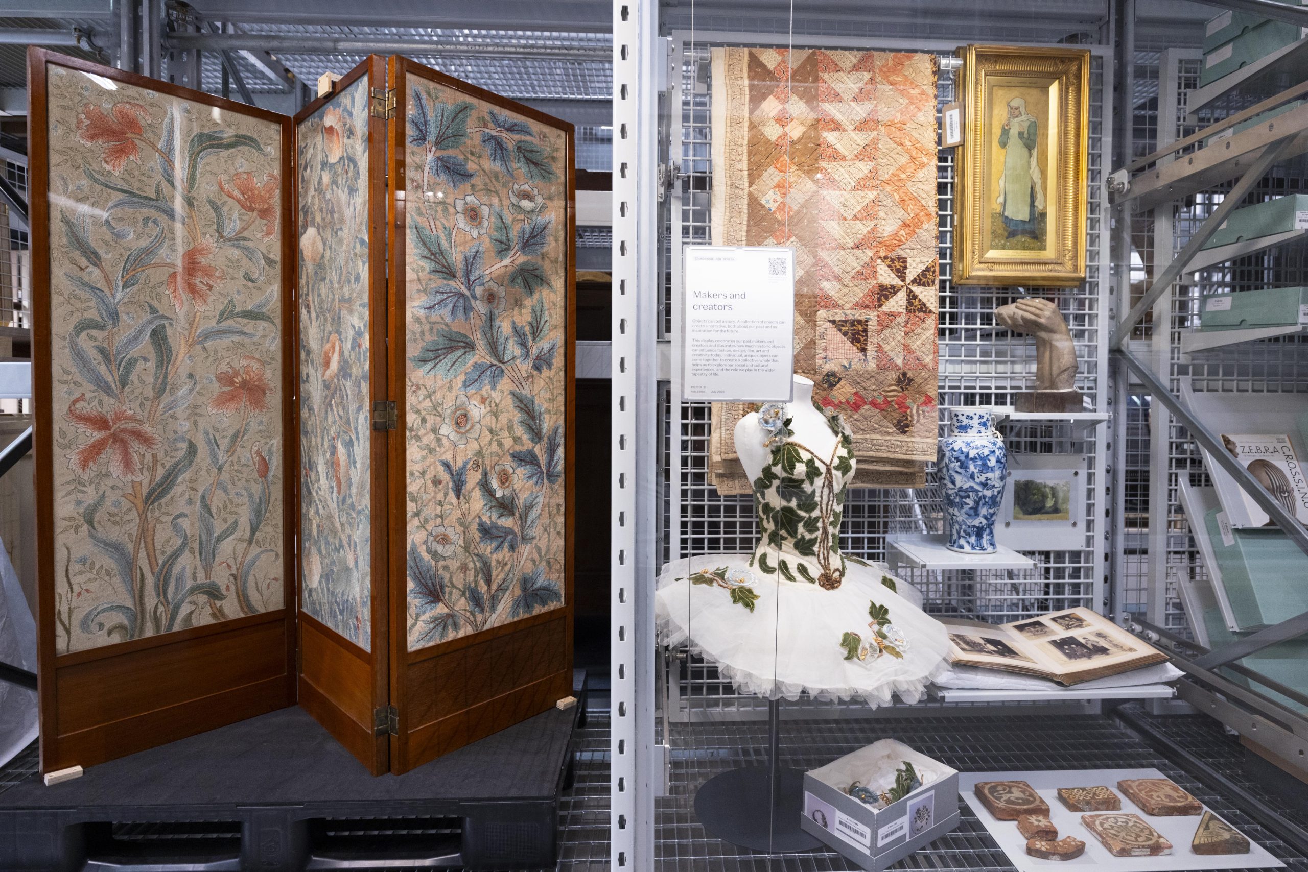 The Princess of Wales curates display at V&A East Storehouse