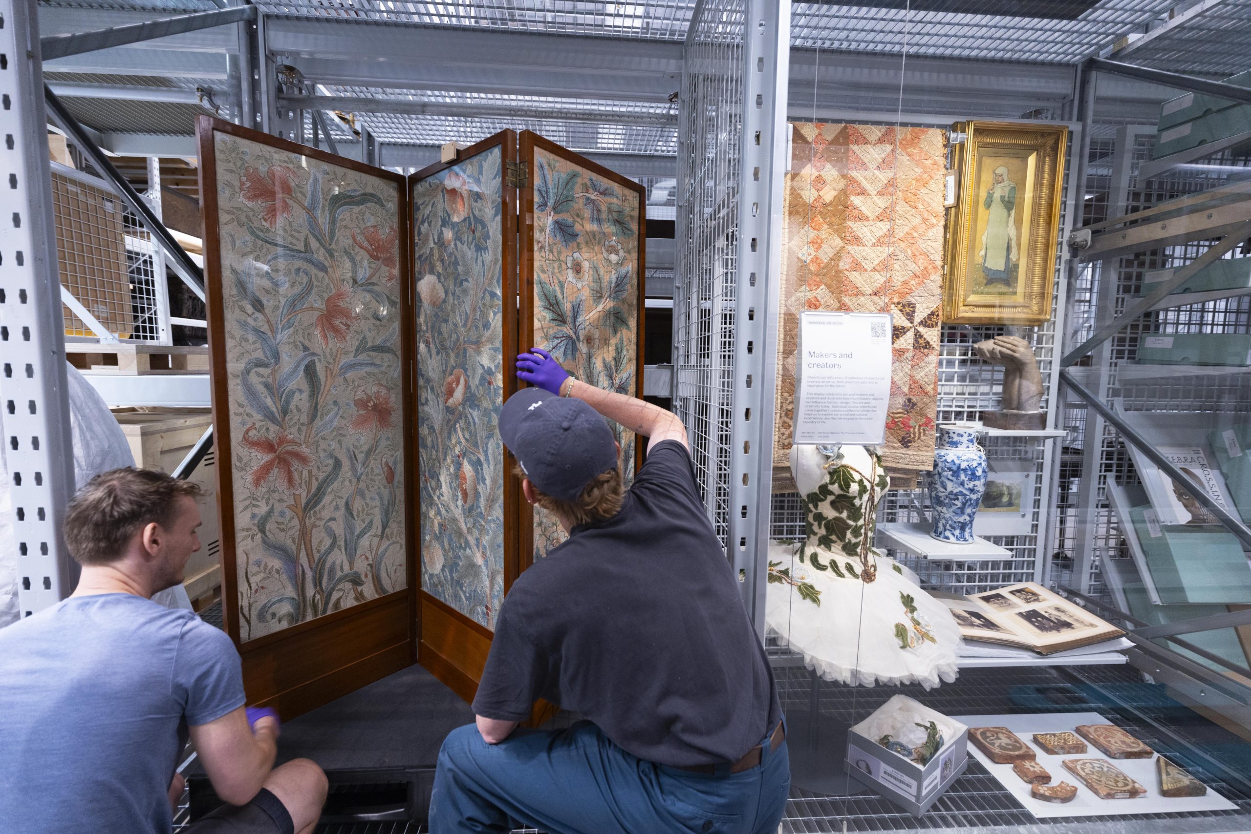 The Princess of Wales curates display at V&A East Storehouse