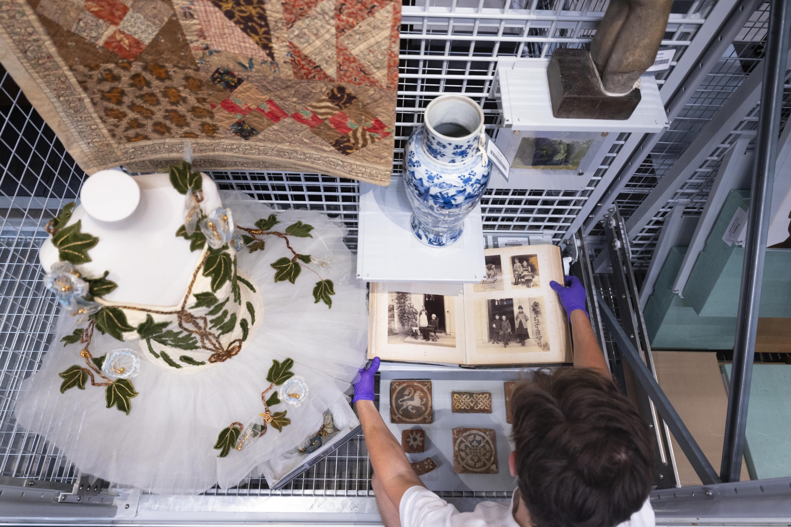 The Princess of Wales curates display at V&A East Storehouse