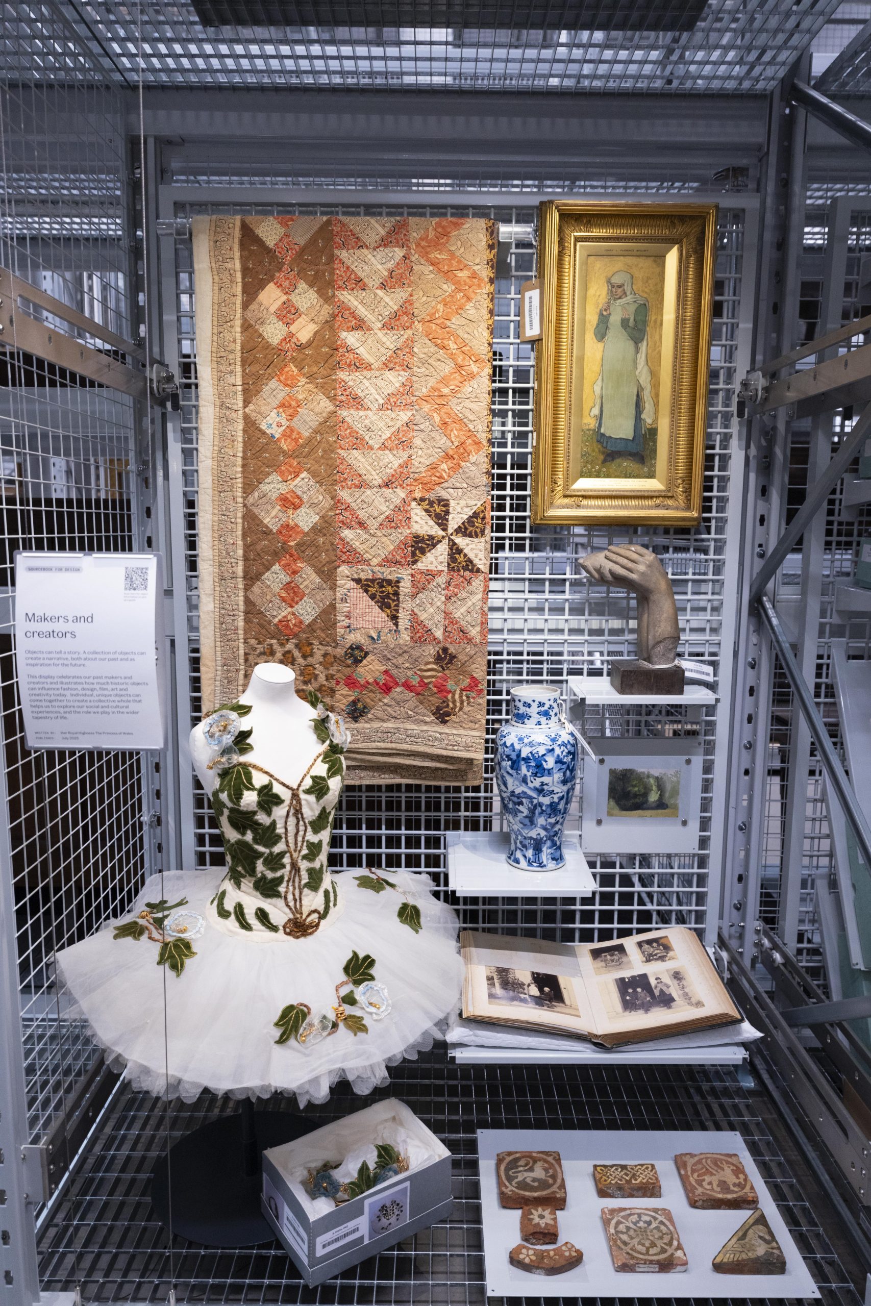 The Princess of Wales curates display at V&A East Storehouse