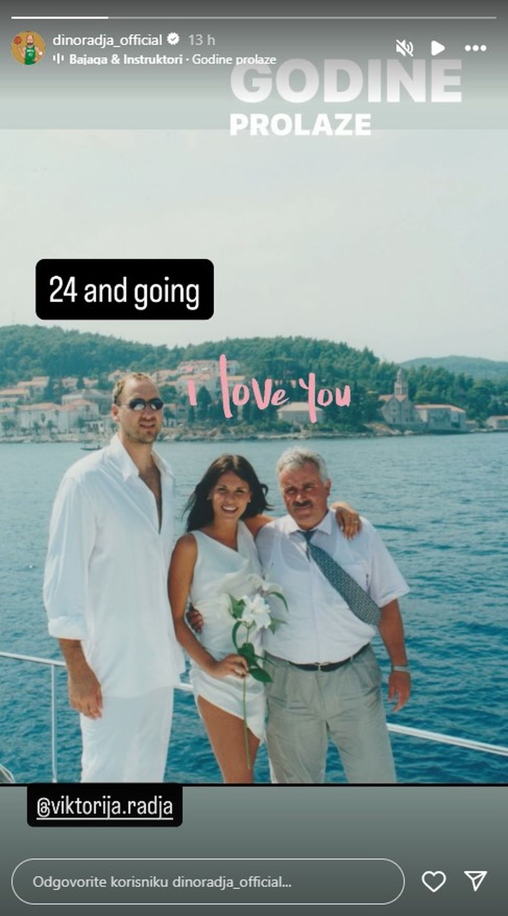 Dino i Viktorija Rađa slave 24 godine ljubavi Hello Magzain Croatia