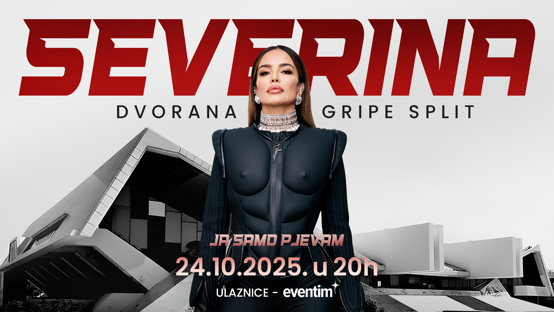 SEVERINA, TIJEKOM RASPRODANE DVORANSKE TURNEJE, NAPOKON STIŽE I U ZAGREBAČKU ARENU TE NA SPLITSKE GRIPE 
