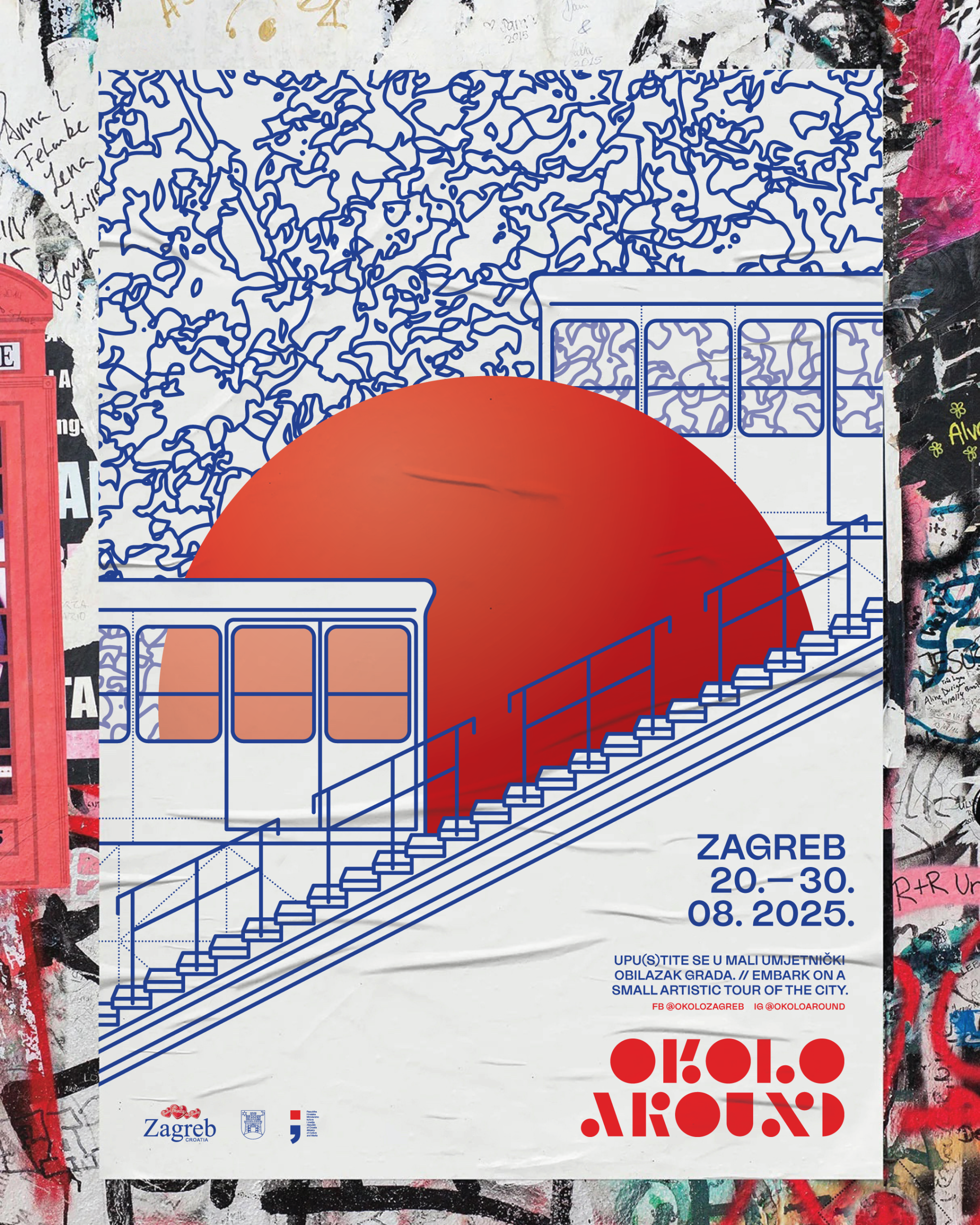 Okolo, Okolo Zagreb, umjetnost na otvorenom, Zagreb umjetnost, umjetničke instalacije, ulična umjetnost, street art Zagreb, galerija na otvorenom, umjetnički projekt, kulturni Zagreb, suvremena umjetnost, urbana umjetnost, hrvatski umjetnici, regionalna umjetnost, Lea Vene, Alma Bektaš, Trophilia, Ema Kobal, Promatrač, Ivana Mrčela, Naše sestre, Marko Gašparić, Hodač po žici, Dianne Trohar, Pošumljavanje, Inija Herenčić, Tragovi ljeta, Maša Barišić, Važna poruka, Marija Kulušić, Sklonište, Karlo Štefanek, stolice instalacija, Jelena Malenica, Chez 186, street art, Savska ulica, Koturaška, Varšavska ulica, Oktogon Zagreb, Zrinjevac, Gradec, Trg kralja Tomislava, javni prostor, umjetnost u javnom prostoru, kulturna scena, kulturni događaji Zagreb, art Zagreb, lifestyle Zagreb, događanja u Zagrebu, besplatni događaji Zagreb, umjetnički festival, festival suvremene umjetnosti, interaktivna umjetnost, umjetnost i zajednica, kreativna scena Zagreb, hrvatska kultura, kulturni vodič, događanja kolovoz Zagreb, što raditi u Zagrebu, ljeto u Zagrebu, kolovoz u Zagrebu, kultura na otvorenom, javna umjetnost, umjetničke skulpture, urbana scena, kreativni Zagreb, hrvatski dizajneri, hrvatski kreativci, art event Zagreb, umjetnost 2025, kulturni vodič Zagreb, kulturni život Zagreba, Zagreb prolazi, Zagreb trgovi, Zagreb parkovi, Zagreb ulična scena, umjetnički kolektivi, suvremeni umjetnici, mladi umjetnici, hrvatska kreativna scena, art life, art event, art lifestyle, kulturna inspiracija, hrvatski festival, festival Zagreb, inspiracija umjetnošću, okolo festival, umjetnost i društvo, umjetnost i svakodnevica, art installation, public art, outdoor art, Croatian art, art community, umjetnički Zagreb, art lovers Zagreb, urban festival, Croatia culture, Croatia lifestyle, Journal.hr kultura, inspirativna umjetnost, umjetnost i grad, umjetnost i priroda, art city Zagreb, kulturni turizam Zagreb