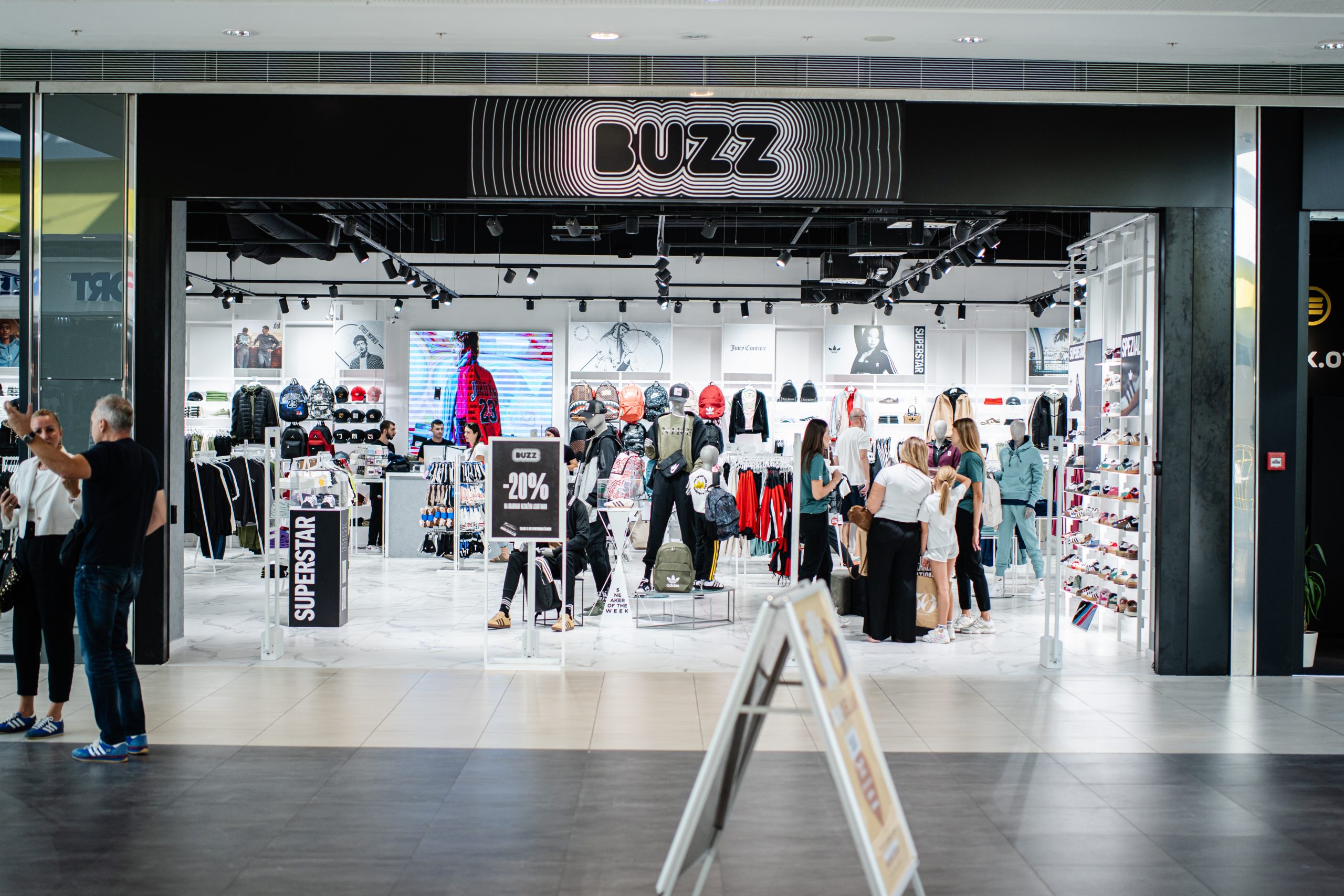 BUZZ otvorio novu najveću sneaker destinaciju u Hrvatskoj! Hello Magazine Croatia Hrvatska