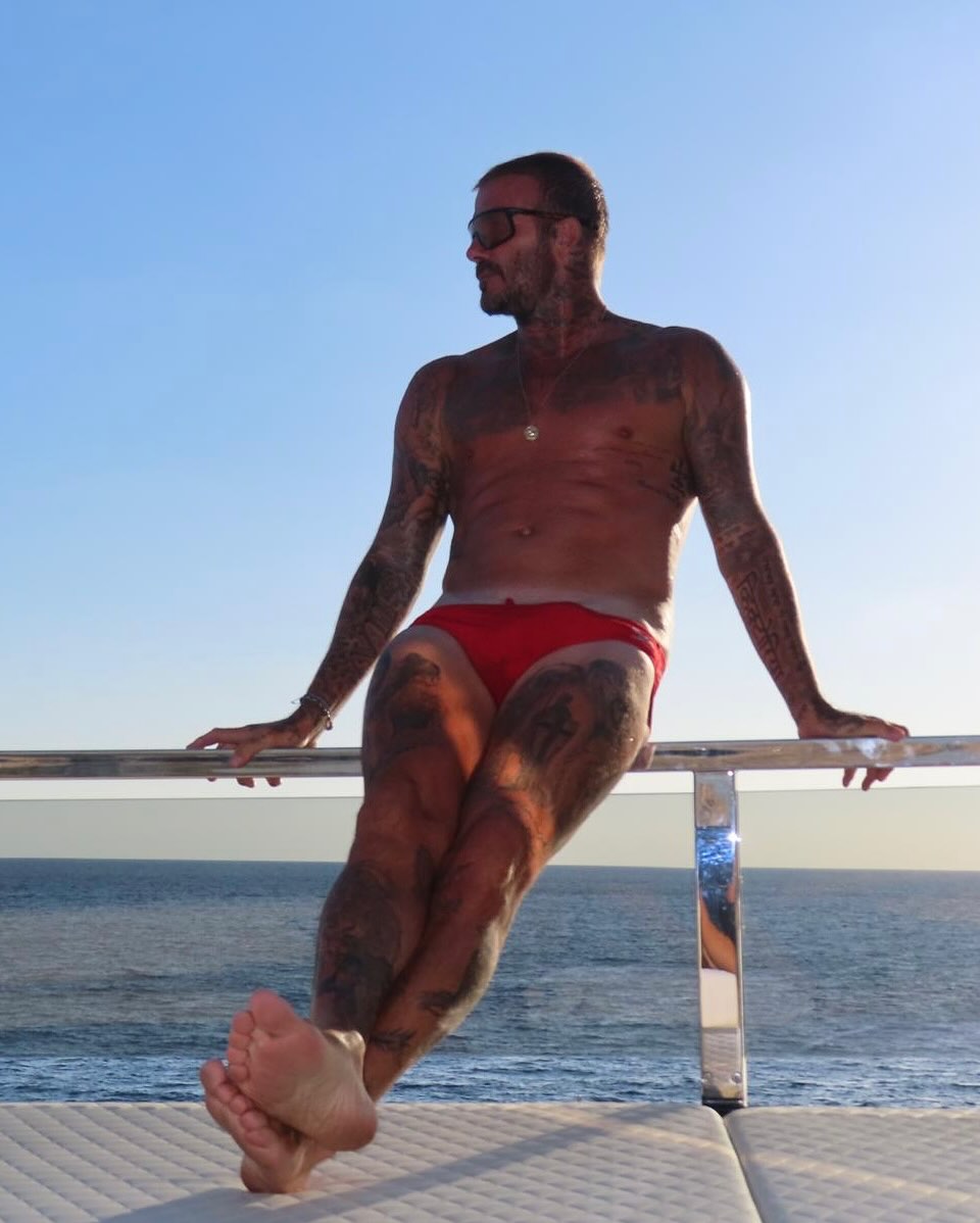 David Beckham pozirao u kupaćim gaćama Hello Magazin Croatia Hrvatska