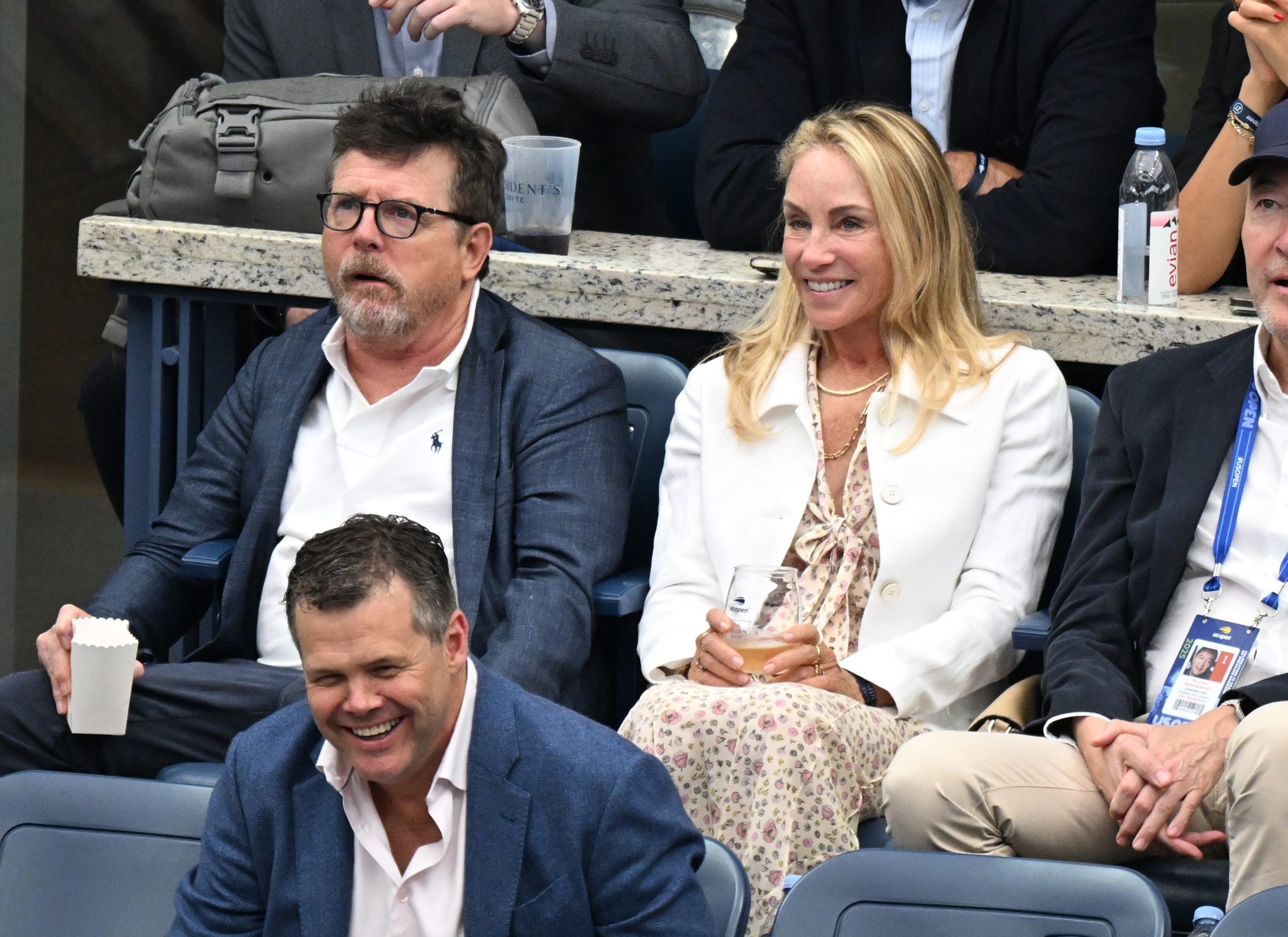 Michael J. Fox ganuo publiku na US Openu Hello Magzain Croatia Hrvatska