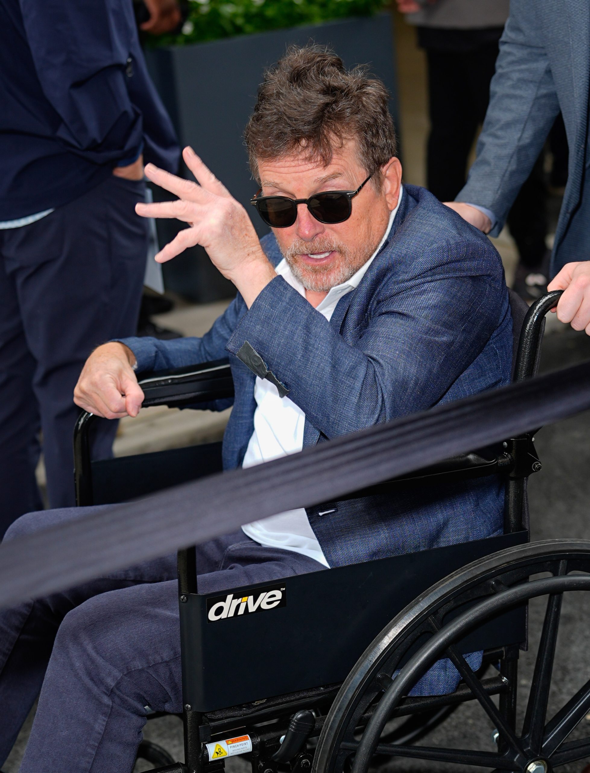 Michael J. Fox ganuo publiku na US Openu Hello Magzain Croatia Hrvatska