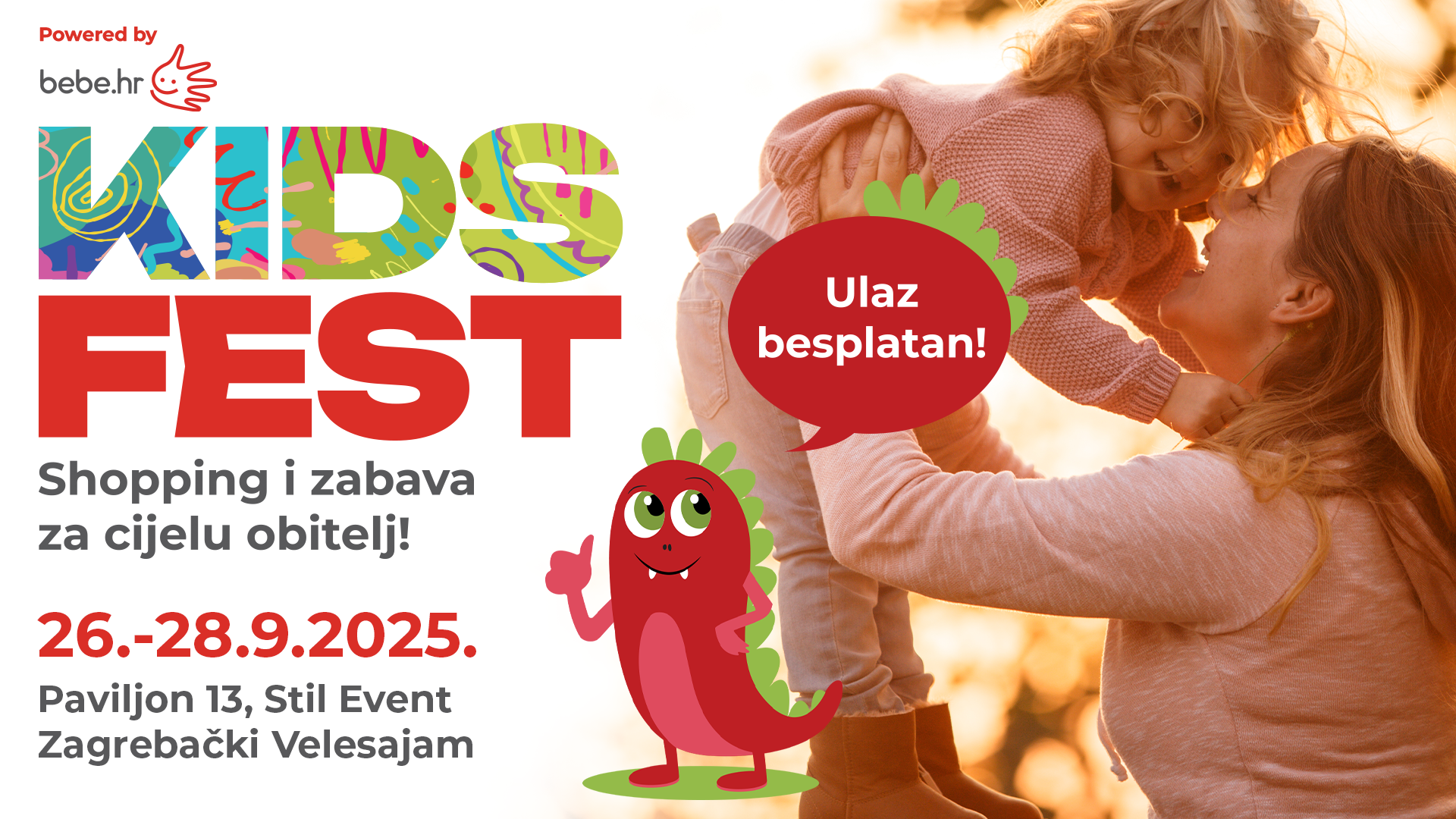 Prvi KIDS FEST stiže u Zagreb – festival igre, znanja i obiteljskog zajedništva hello magazine hrvatska croatia