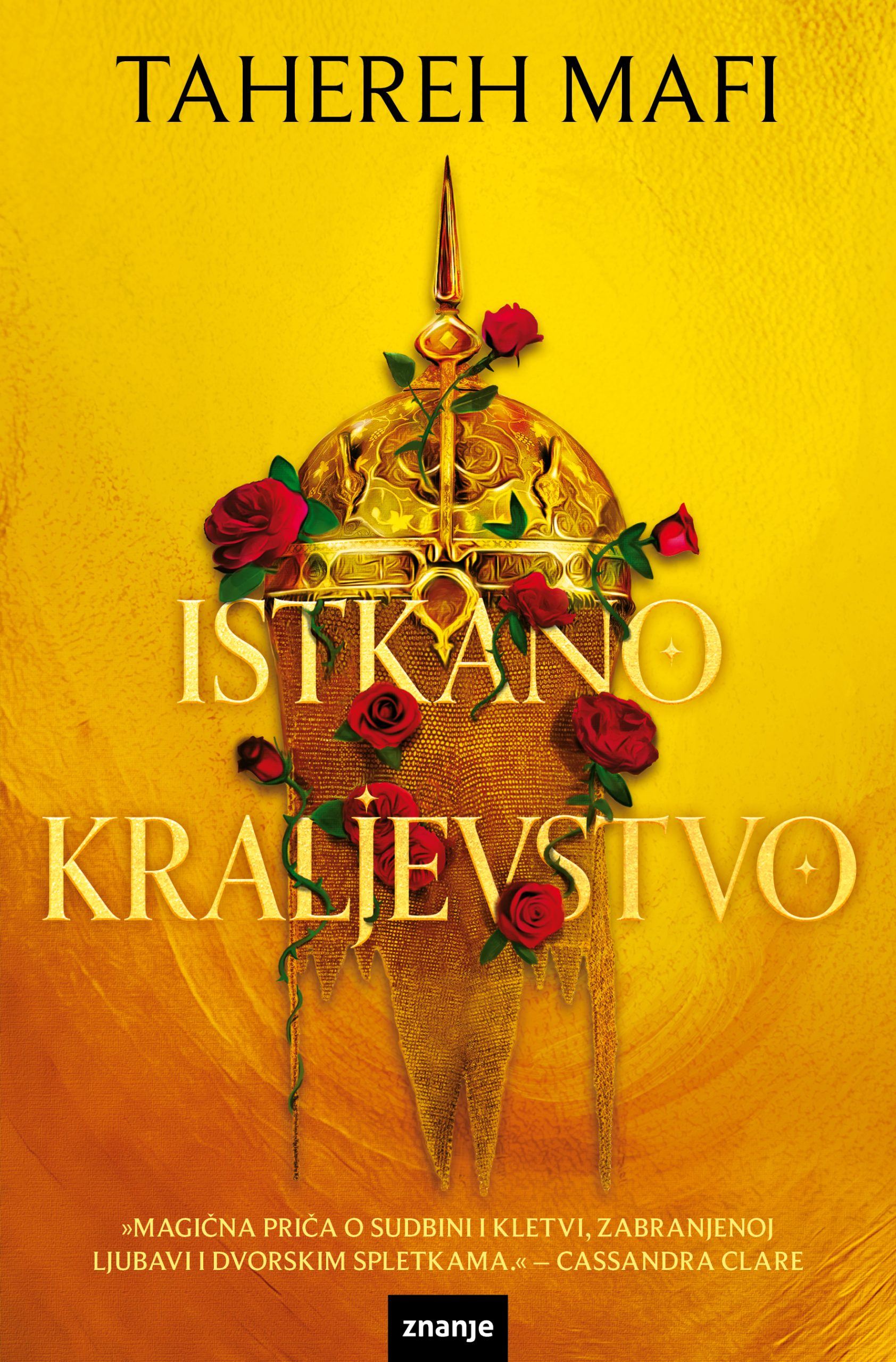 U središtu ove nove trilogije nalazi se Alizeh, mlada nasljednica kraljevstva džina, prisiljena skrivati svoj identitet dok pod krinkom sluškinje plete mrežu tajni. Njezine ledene vene i neobične oči kriju proročanstvo o izgubljenoj kraljici koja će osloboditi svoj narod. Kada se sudbina Alizeh ispreplete s princom Kamranom, čitatelje očekuje napeta priča o strahu, privlačnosti i iskupljenju koja će promijeniti cijeli svijet Ardunije.

Inspirirana perzijskom mitologijom i islamskom kulturom, Mafi je stvorila epski svijet prepun intriga, opasnosti i romantičnih preokreta – idealno štivo za sve ljubitelje Sarah J. Maas i Leigh Bardugo. Kritičari ističu da je ovo djelo “blistavi dragulj kojem ne manjka oštrih bridova” te da je riječ o “briljantno sazdanoj epskoj fantaziji puna prevrata i napetosti”.

Za one koji žele zaroniti u svijet u kojem se mitologija susreće s modernim pripovijedanjem, Istkano kraljevstvo predstavlja savršeni bijeg od stvarnosti. Prijevod na hrvatski jezik potpisuje Ana Katana, a ova knjiga obećava sate uzbudljivog čitanja koje će vas potpuno uroniti u magiju i misterij.

Tahereh Mafi, američka autorica i poznata po serijalu Shatter Me, ponovno potvrđuje da zna kako stvoriti svjetove koji ostaju u srcu i mislima dugo nakon što se zatvori posljednja stranica. Ako volite priče koje spajaju emocije, mit i epsku avanturu – ovo je knjiga koju ne smijete propustiti.