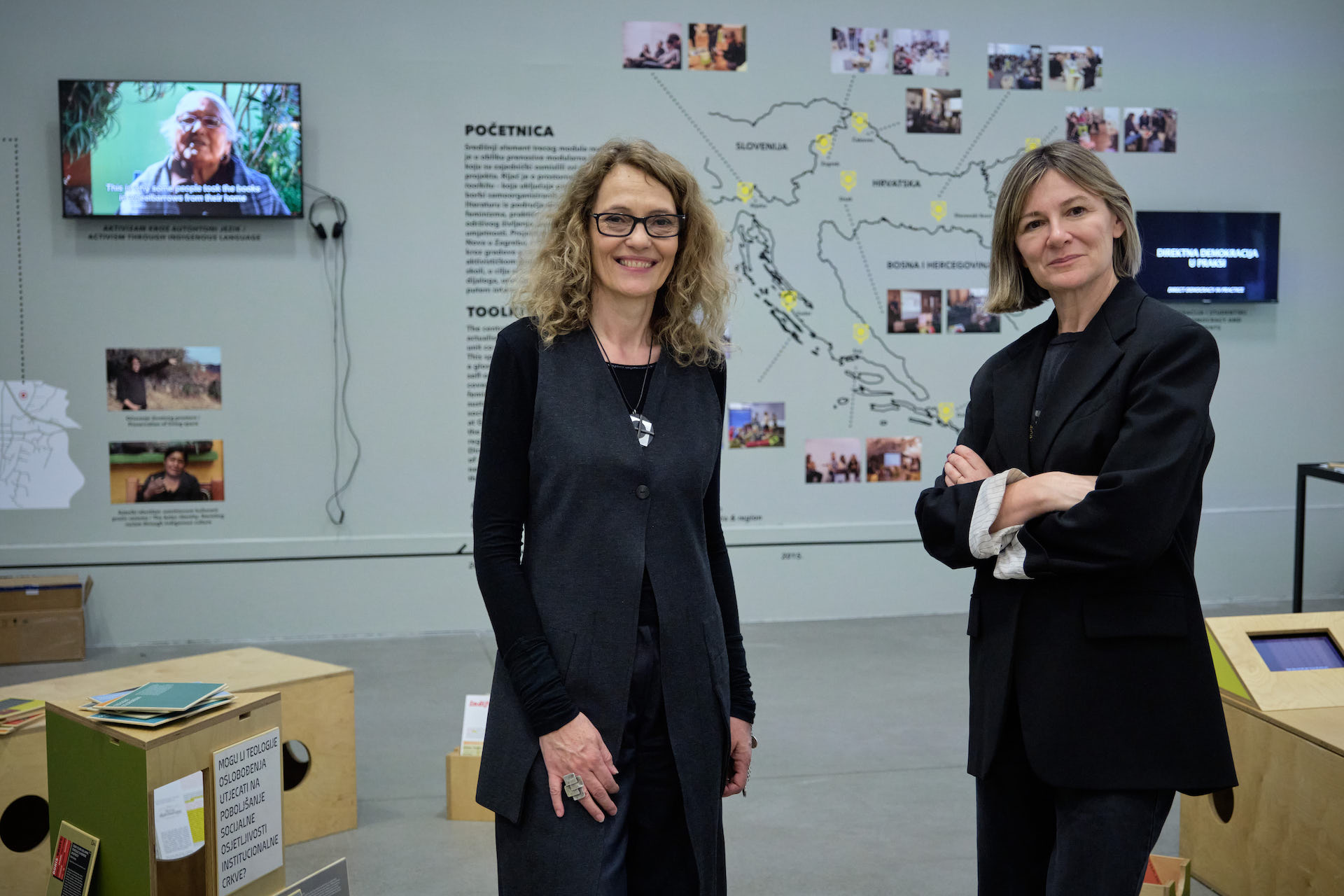 Alma Prica i Jadranka Đokić s predstavom Susret društvenog JA zatvaraju retrospektivu Andreje Kulunčić u MSU Zagreb
