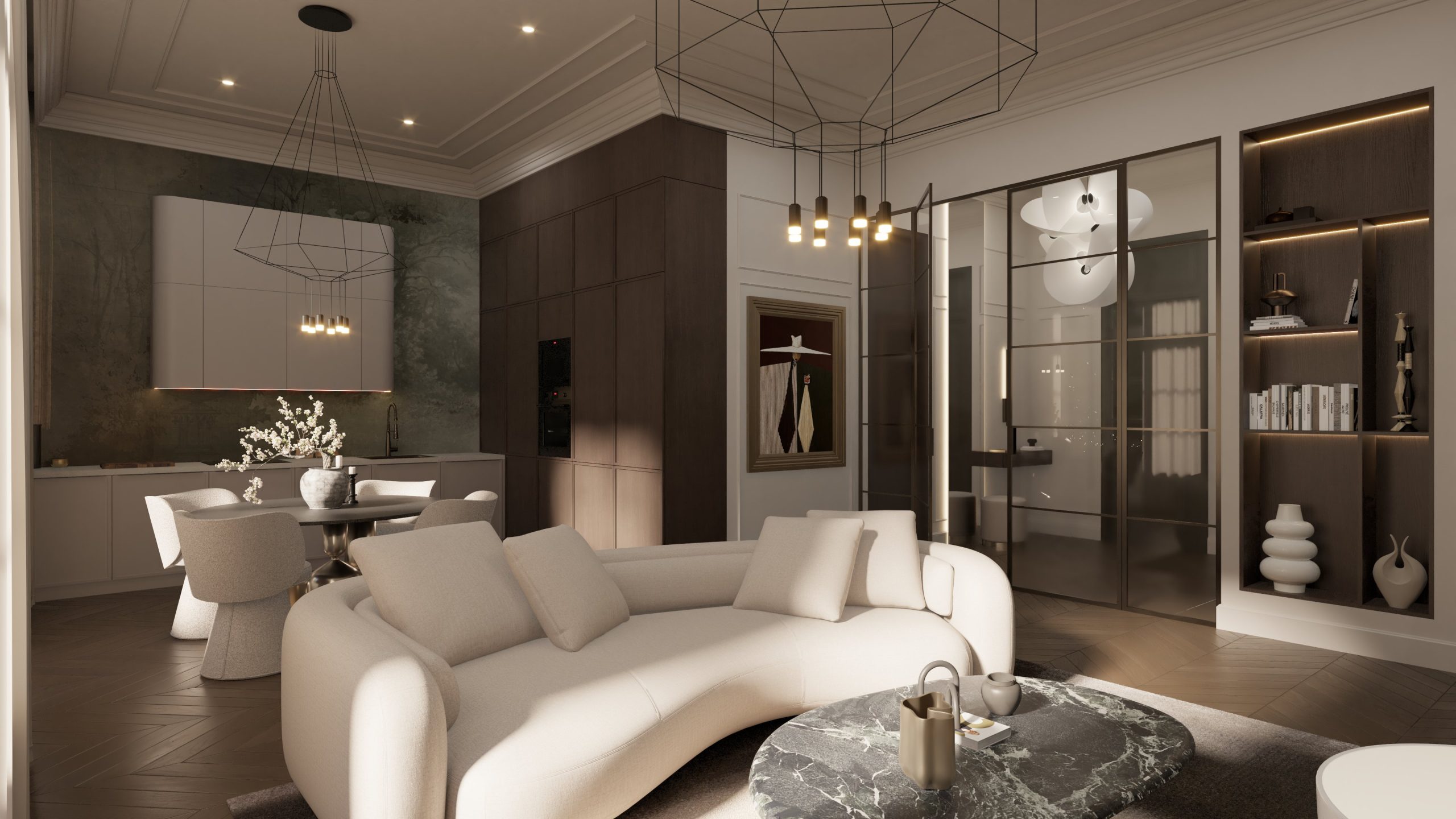 Uređenje stana u Londonu by Mirjana Mikulec