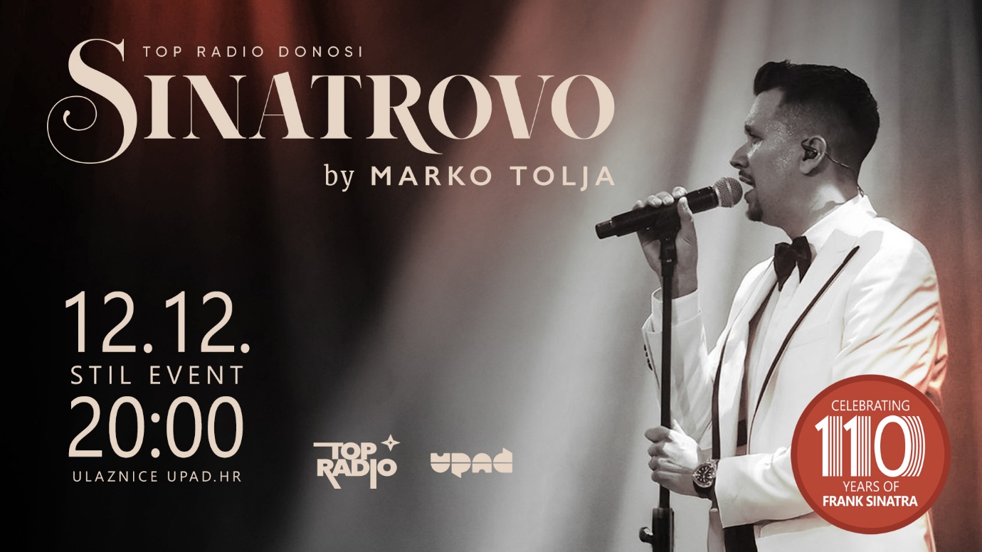 Marko Tolja najavio omiljeno Sinatrovo: "Ove sam se godine odlučio malo poigrati s repertoarom" 