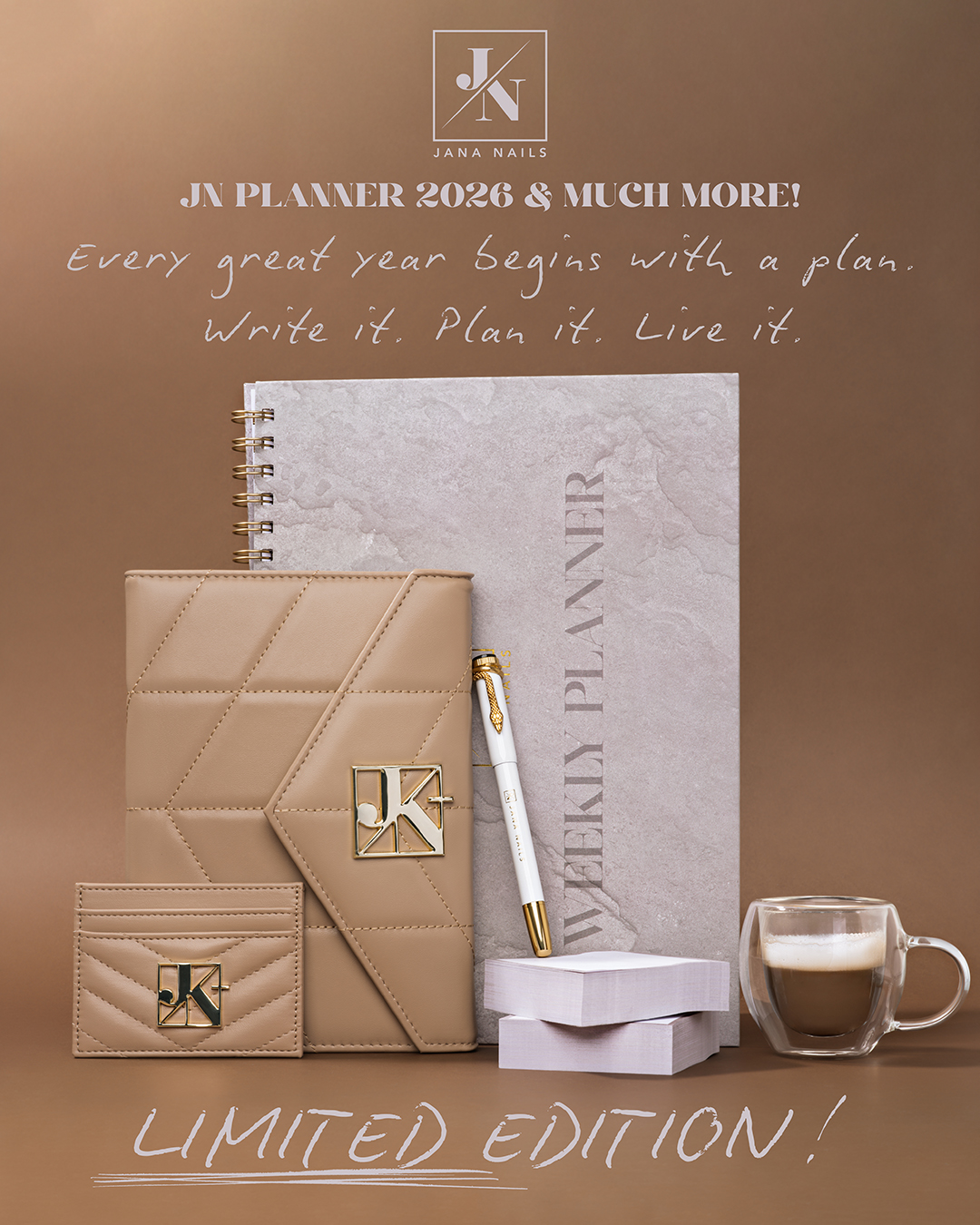 Stil koji se pamti uz Jana Nails – tvoj organizacijski upgrade! #glowinto2026 