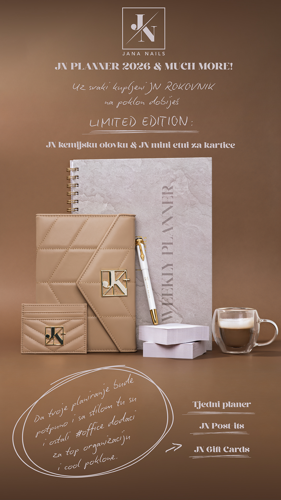 Stil koji se pamti uz Jana Nails – tvoj organizacijski upgrade! #glowinto2026 
