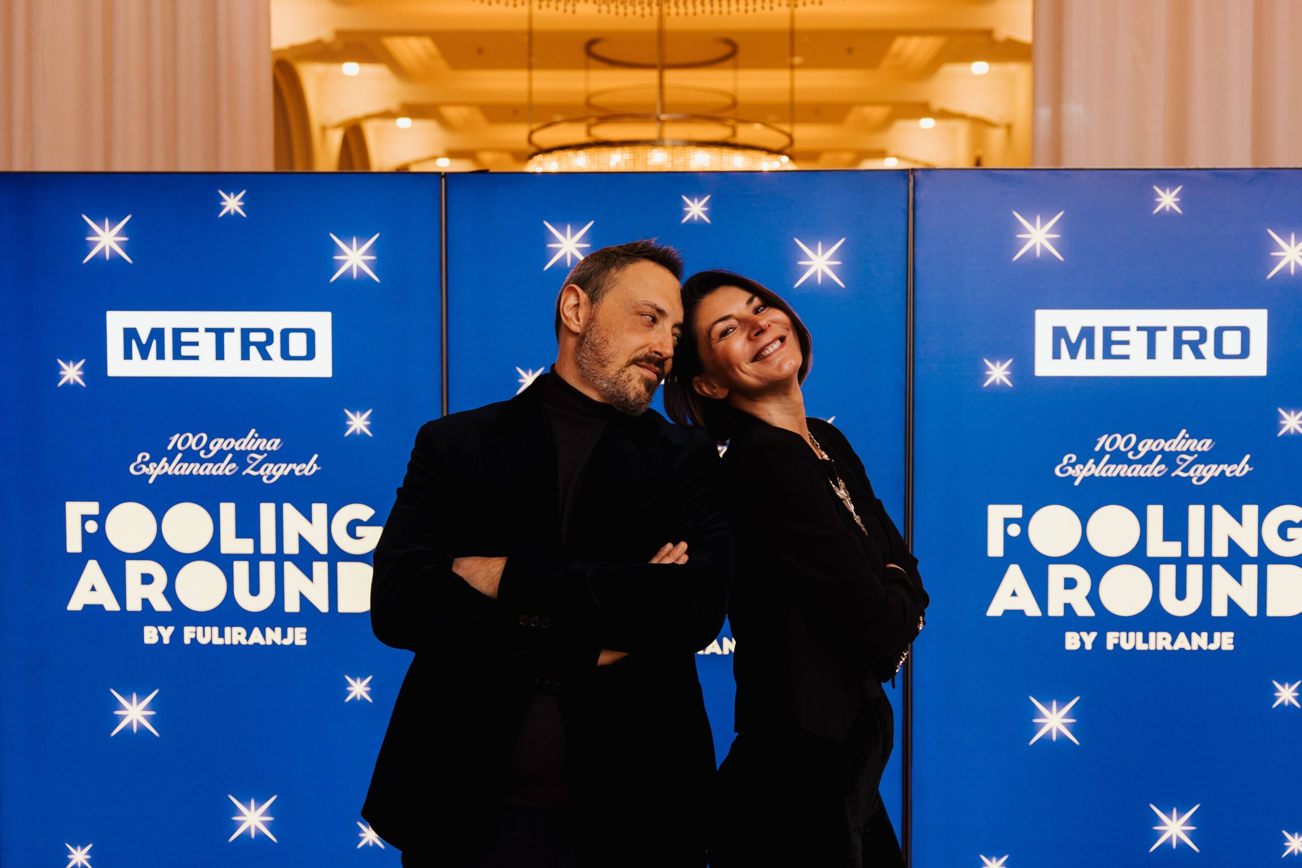 Chef Gregorio Mannucci i Zrinka Ferina advent u zagrebu hello magazine hrvatska croatia hotel esplanade