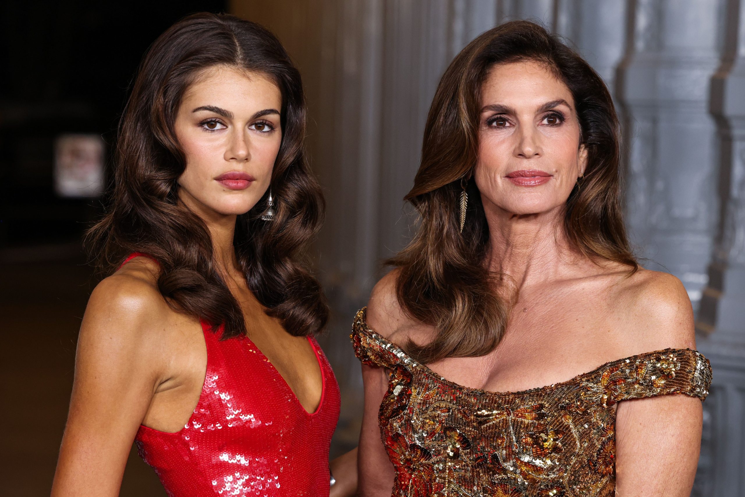 Cindy Crawford i Kaia Gerber blistale na crvenom tepihu Hello Magazin Croatia Hvatska