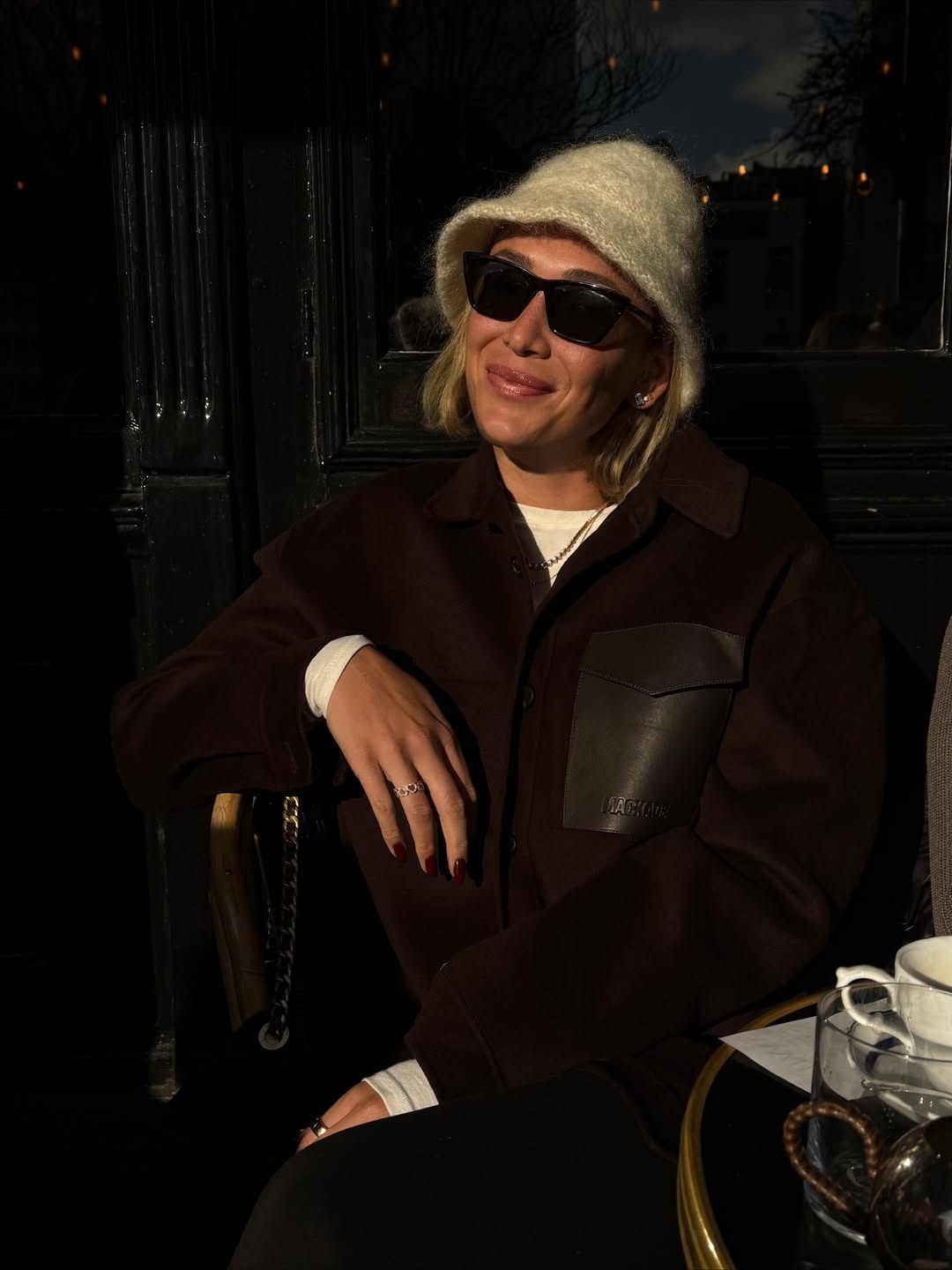 Donna Vekić pokazala londonski chic Hello Magazine Croatia Hrvatska