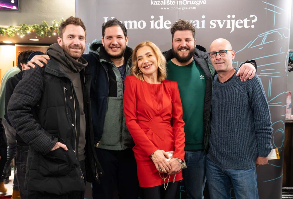 Ecija Ojdanić, Luka Knez Nova Moruzgvina komedija Hello Magazin Croatia Hrvatska