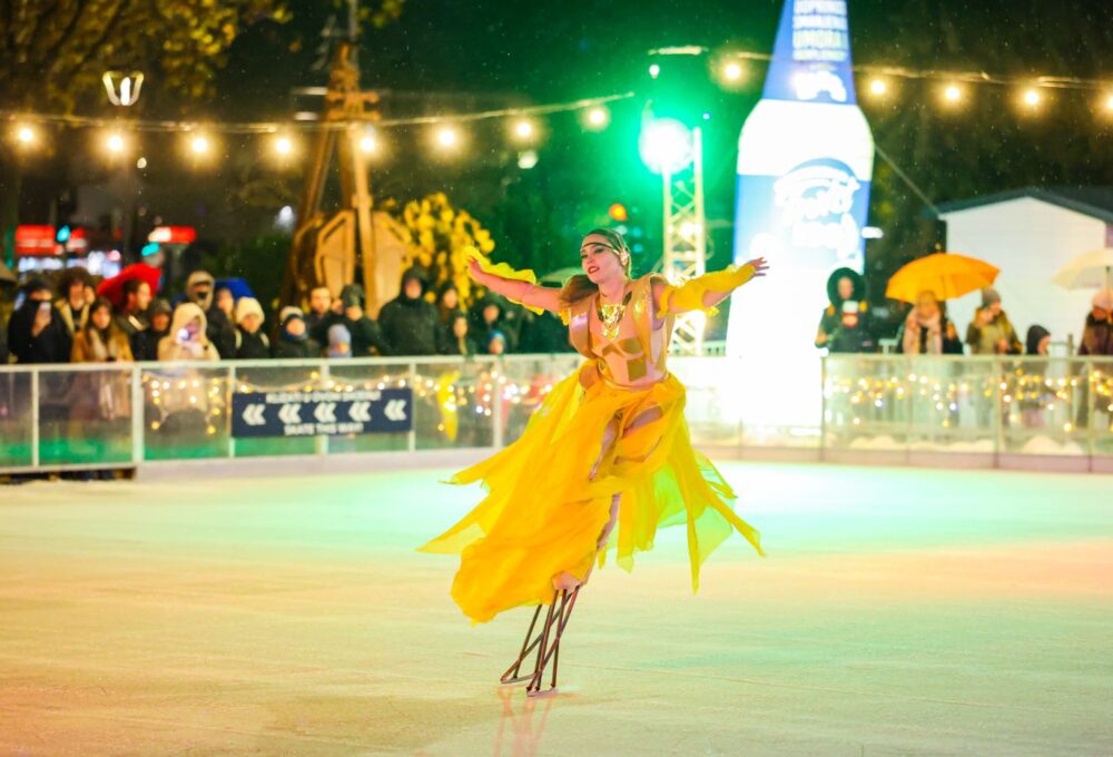 Najveće klizalište u Hrvatskoj otvoreno uz nezaboravan spektakl - Ice Wonderland u Varaždinu