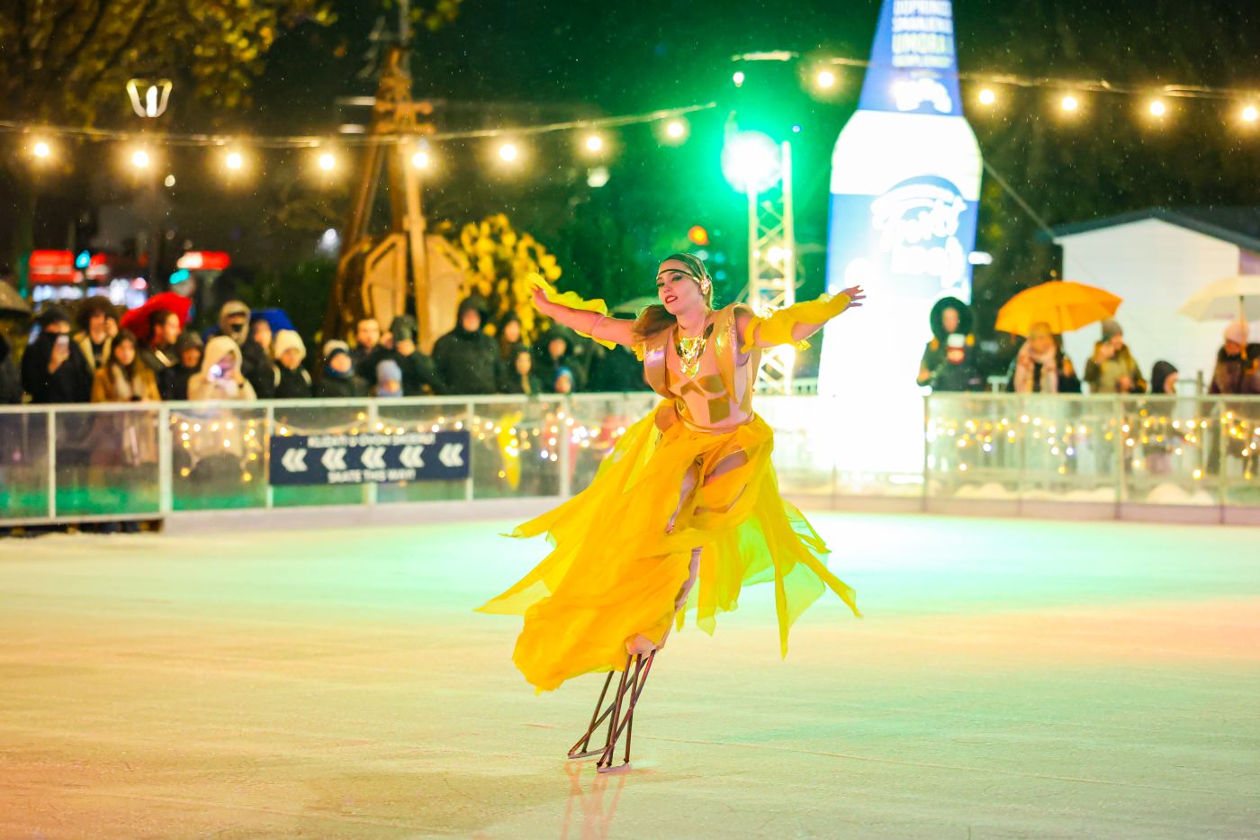 Najveće klizalište u Hrvatskoj otvoreno uz nezaboravan spektakl - Ice Wonderland u Varaždinu