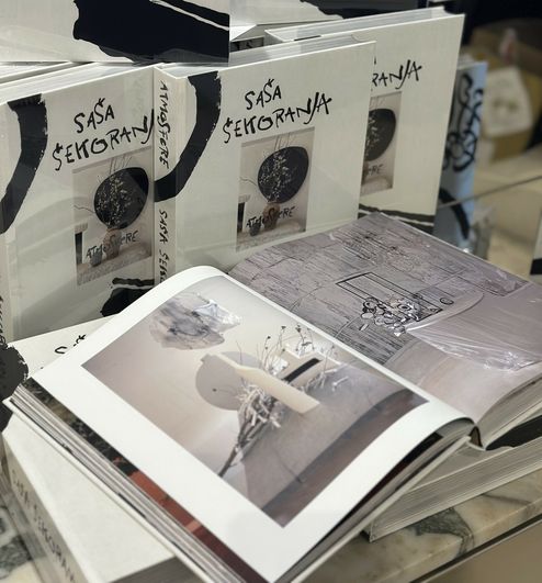 Saša Šekoranja i knjiga Atmosfere