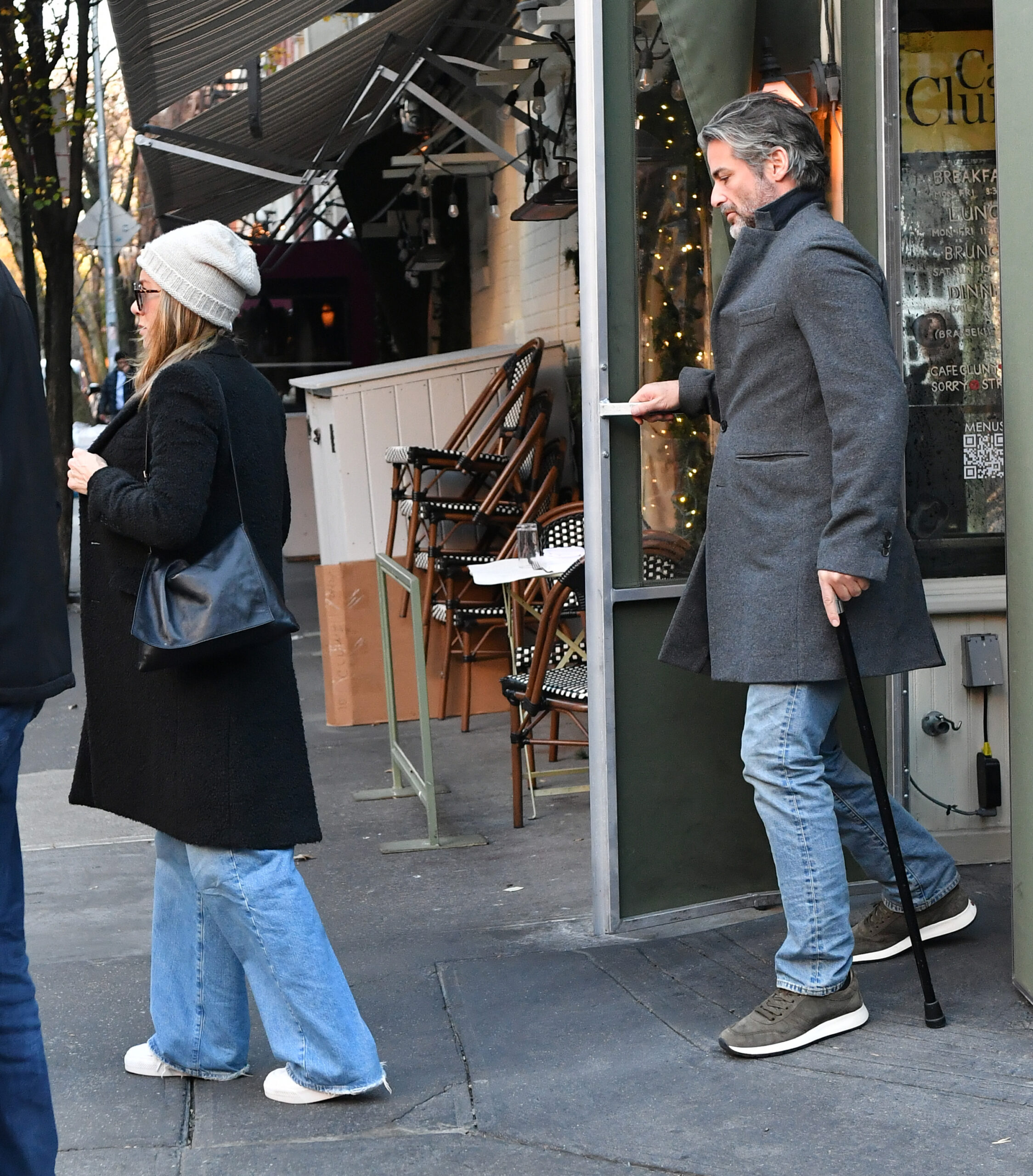 Jennifer Aniston and Boyfriend Jim Curtis are Spotted on a Brunch Date in New York City