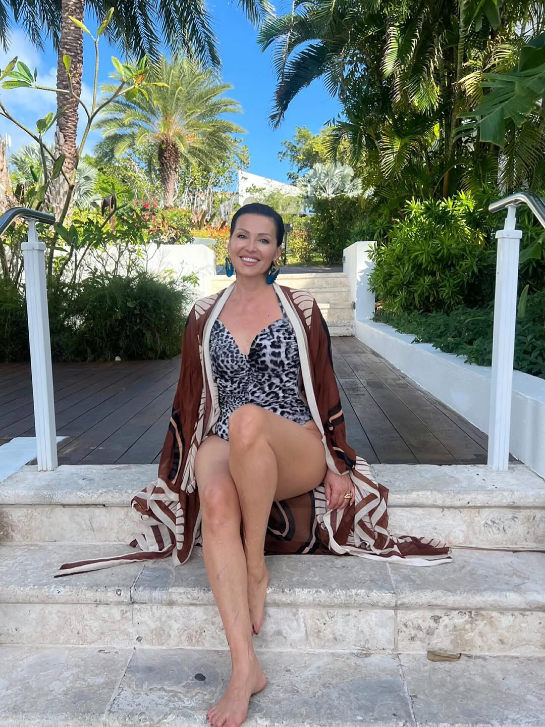 Nina Badrić na Karibima iznenadila goste